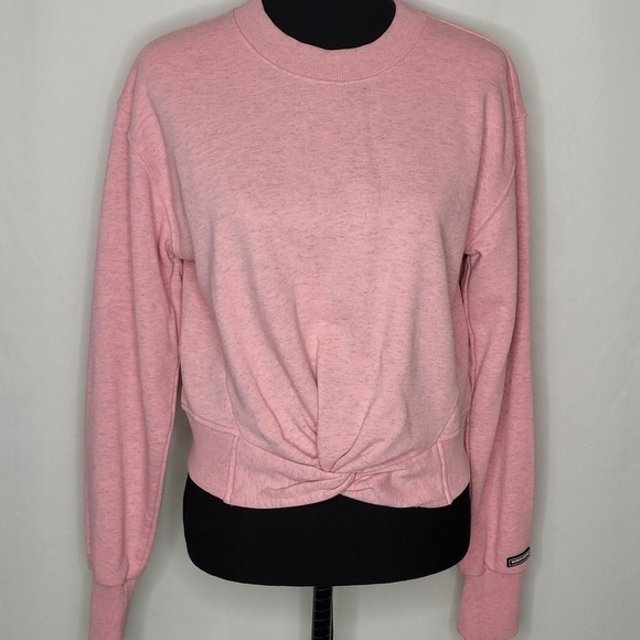 Scotch & Soda Pink Cropped Sweatshirt - Size L - Picture 4 of 16